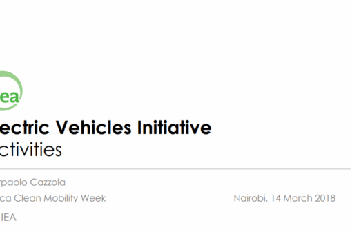 2018 EVI Activities
